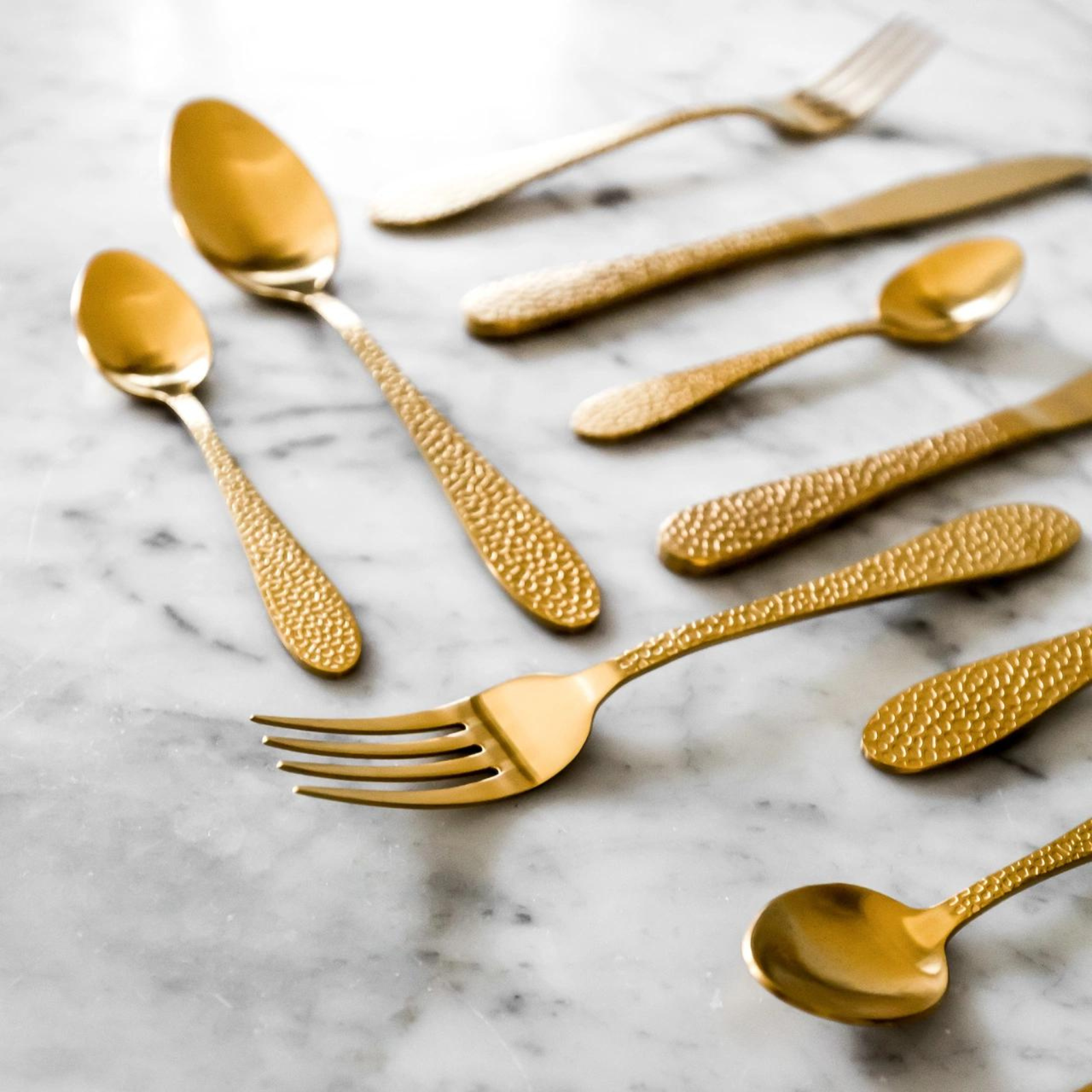 Nimbus Brass Cutlery Set