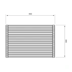 Dish Rack TA100 PVD Copper