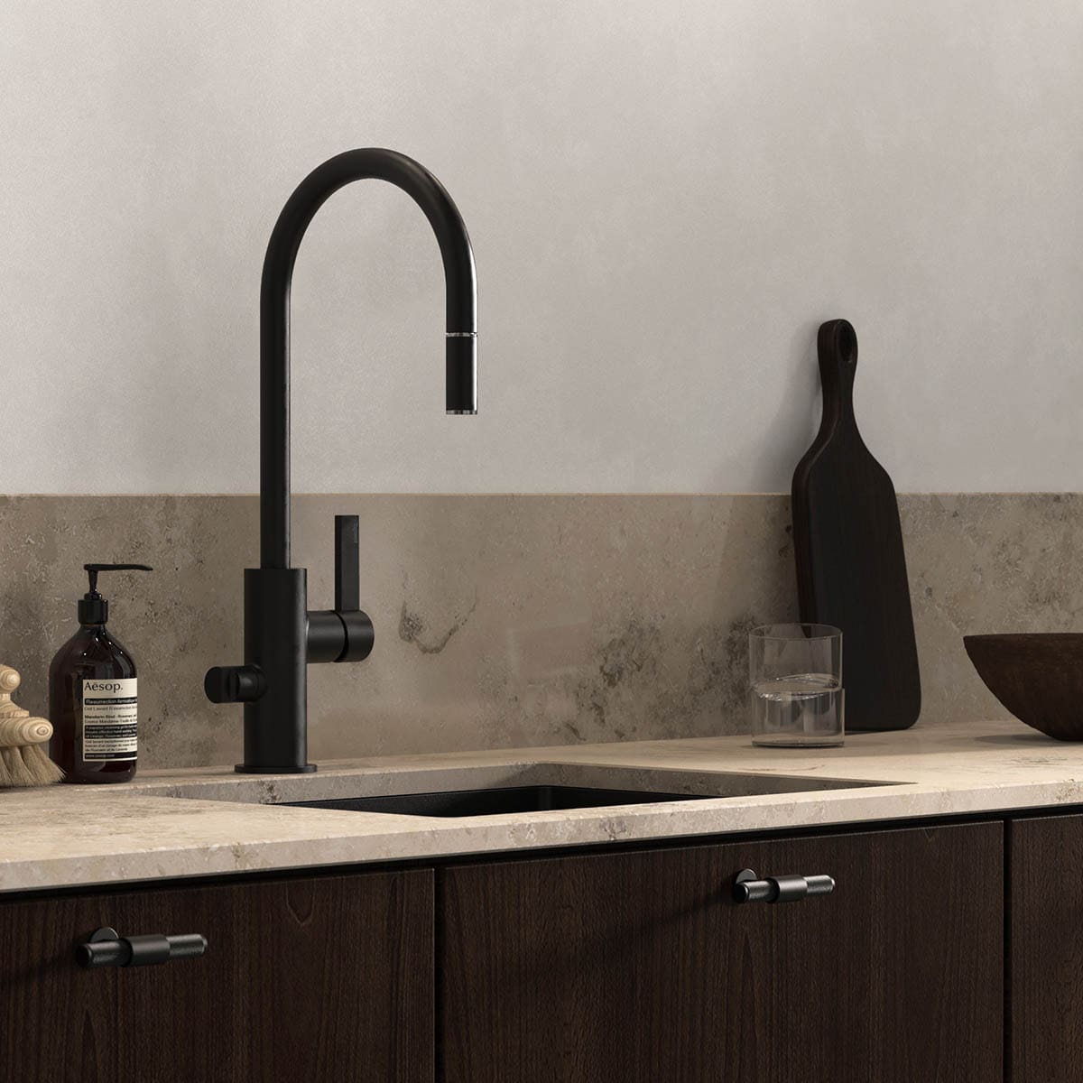 Kitchen Mixer ARM885 Matte Black
