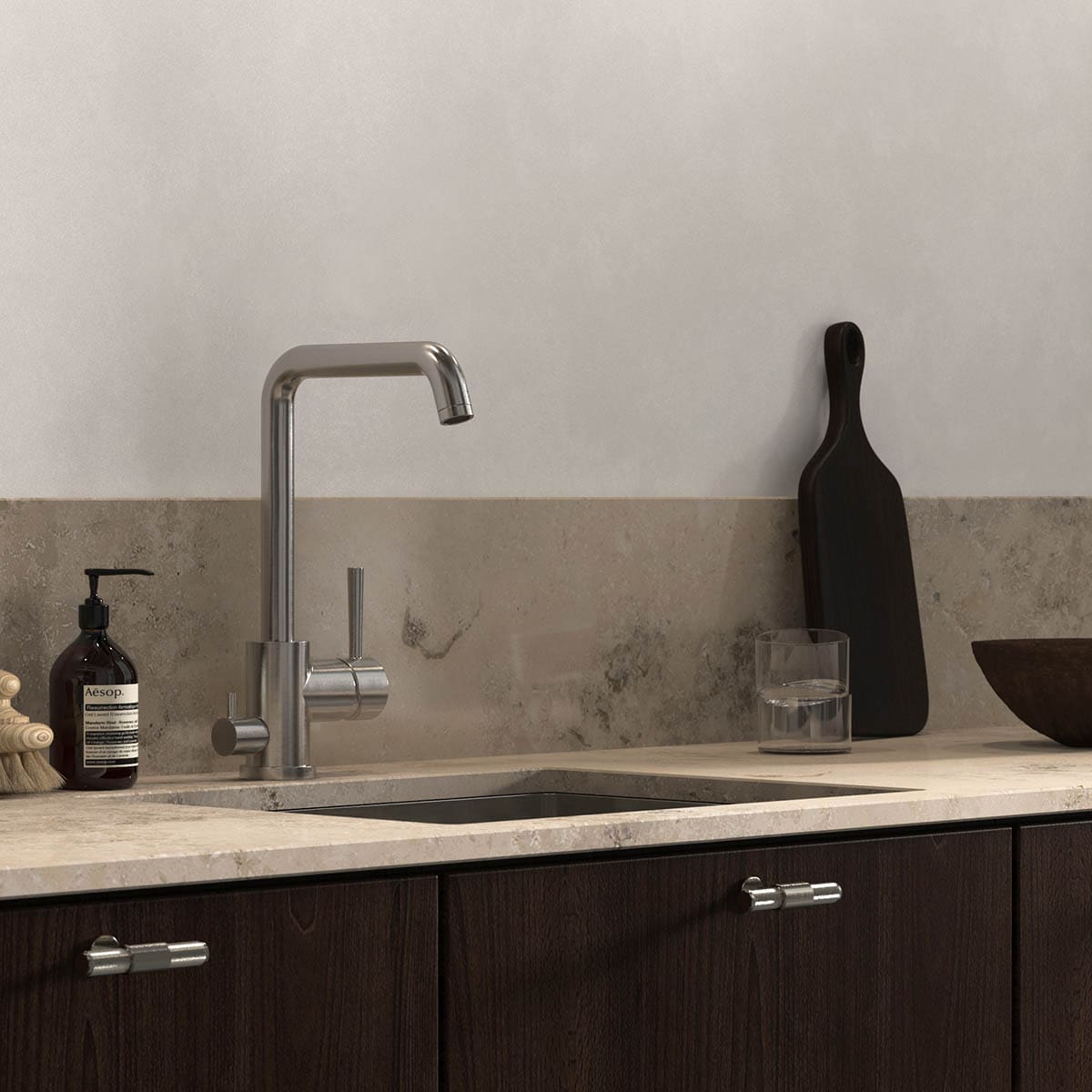 EVO984 Kitchen Faucet Brushed Nickel