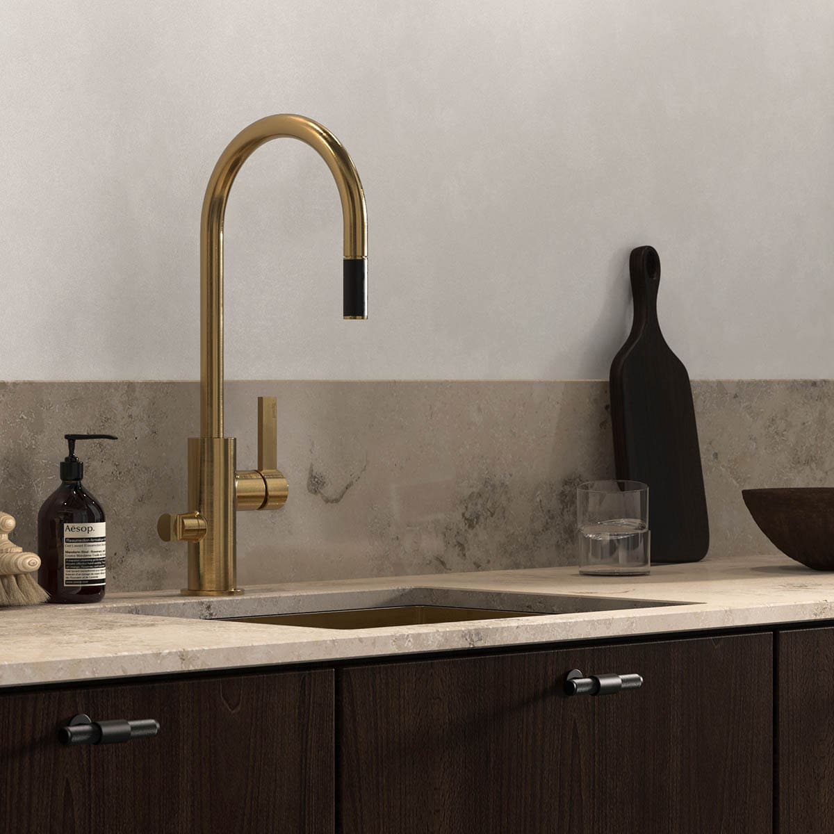 Kitchen Mixer ARM885 Honey Gold