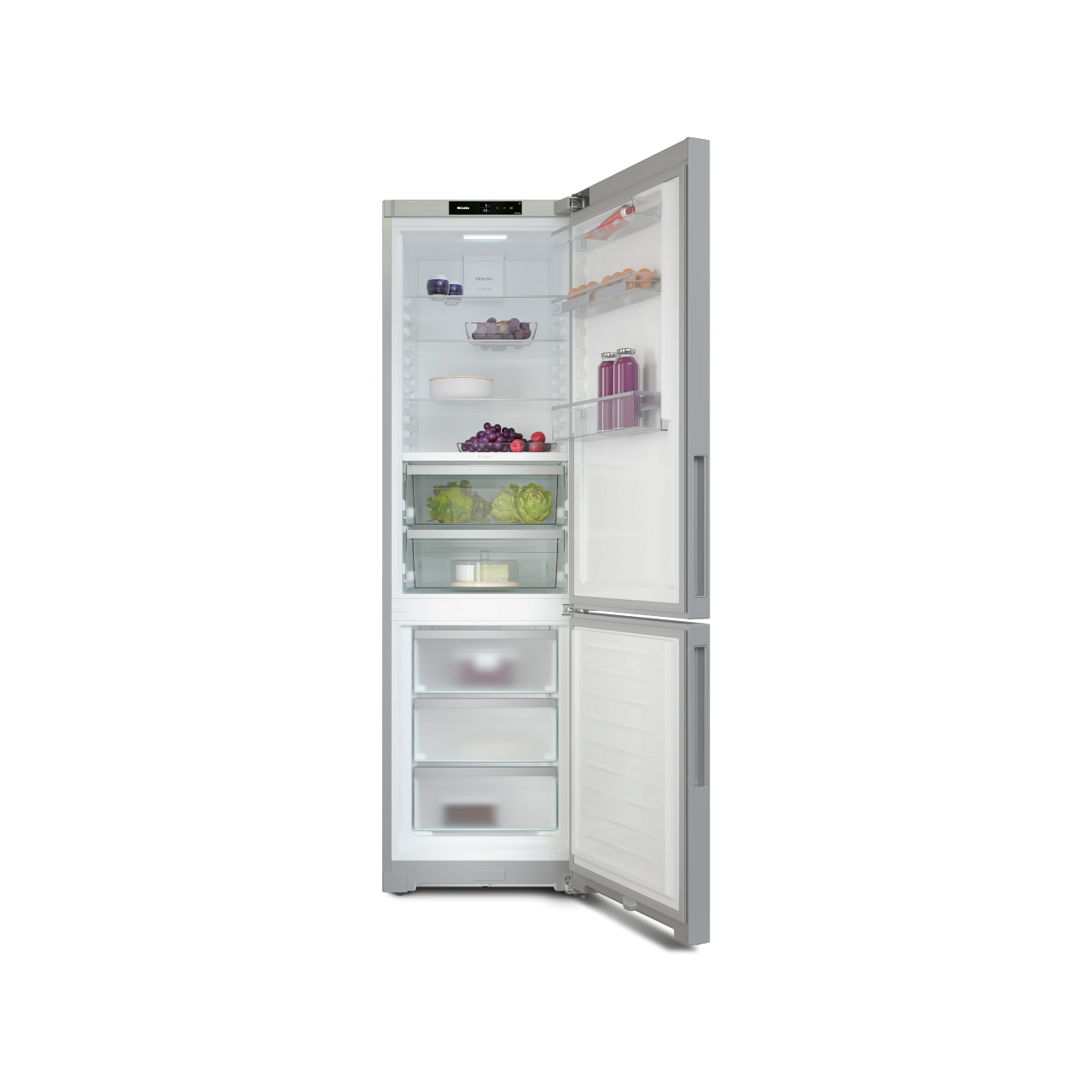 Miele Fristående kyl/frys-kombination KFN 4397 CD Rostfritt stål
