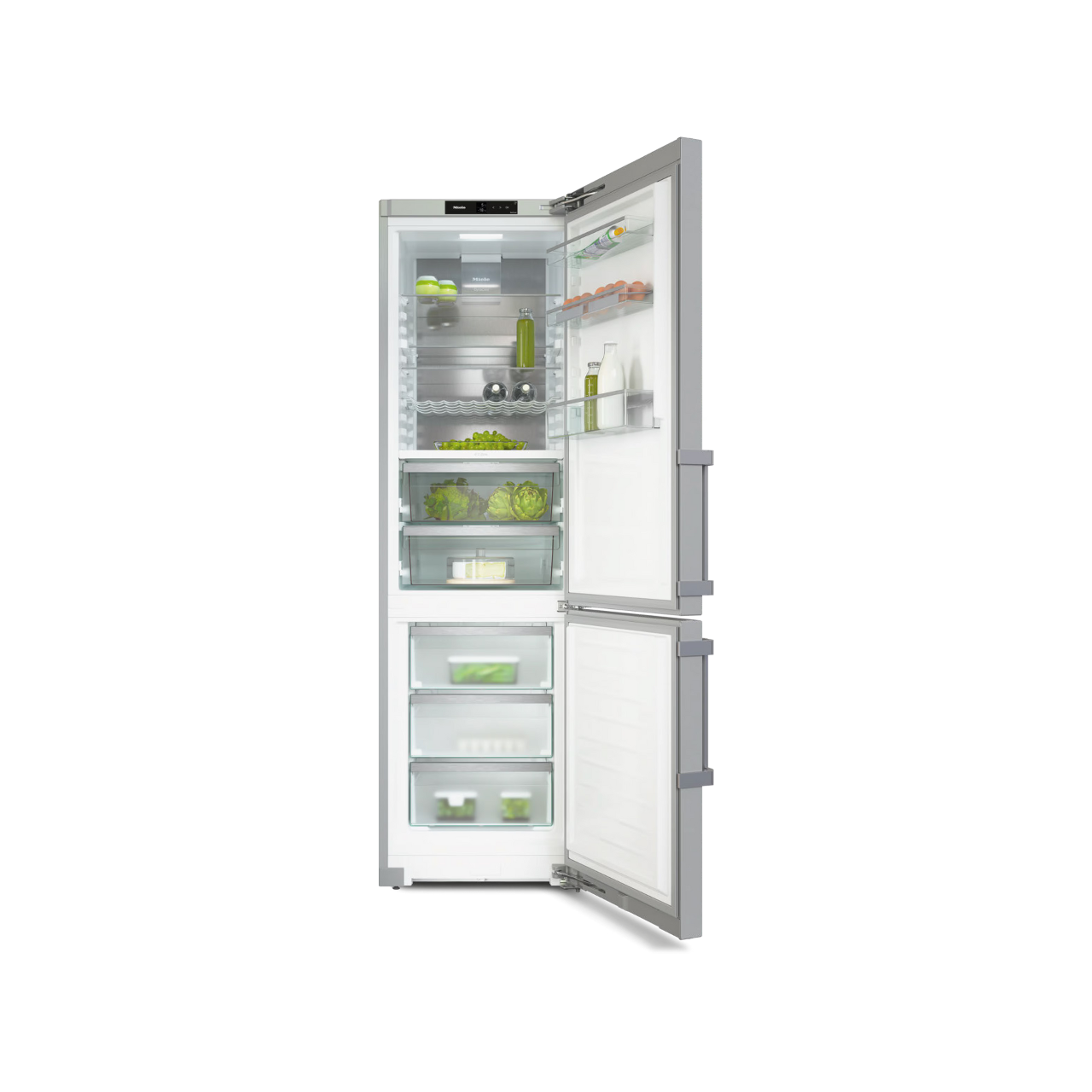 Miele Fristående kyl/frys-kombination KFN 4799 AD Rostfritt/CleanSteel front