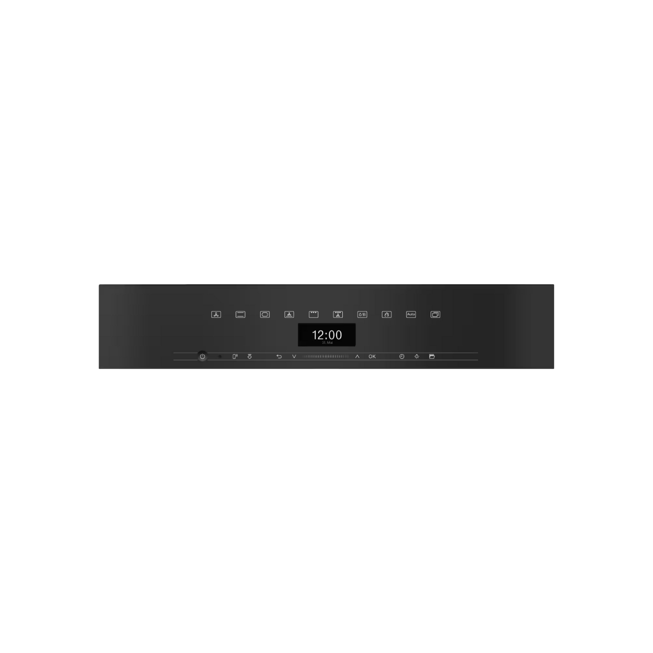 Miele Handtagslös kompaktugn H 7440 BPX Obisiansvart