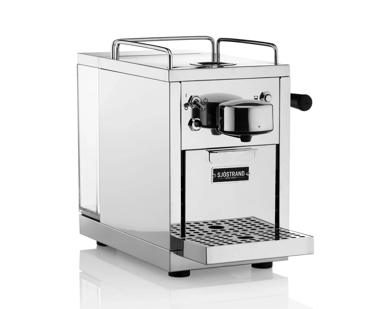 Espressomaskin rostfritt stål