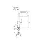 Tapwell Köksblandare EVO984 Bronze