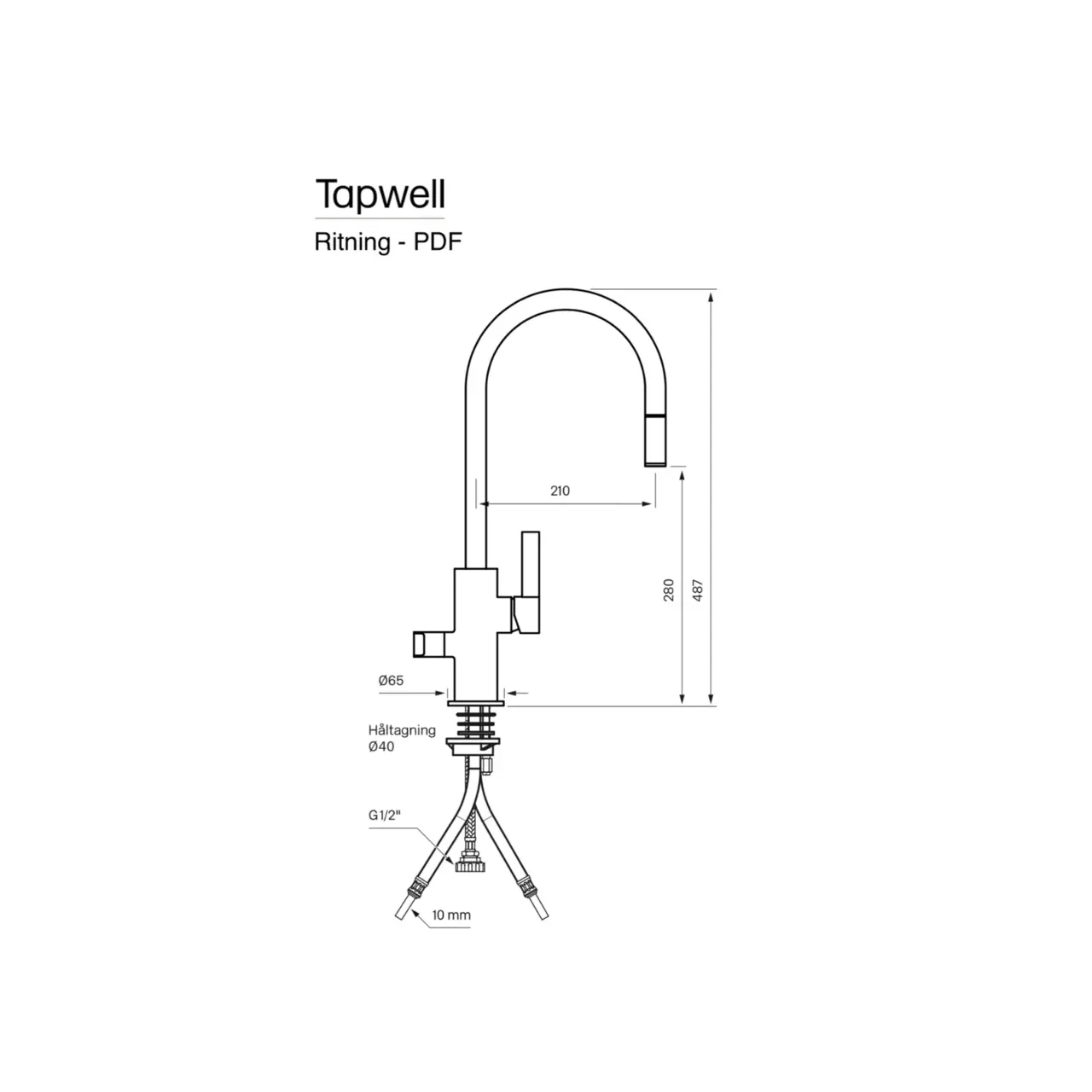 Kitchen Faucet ARM885 Bronze