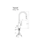 Kitchen Faucet ARM885 Bronze