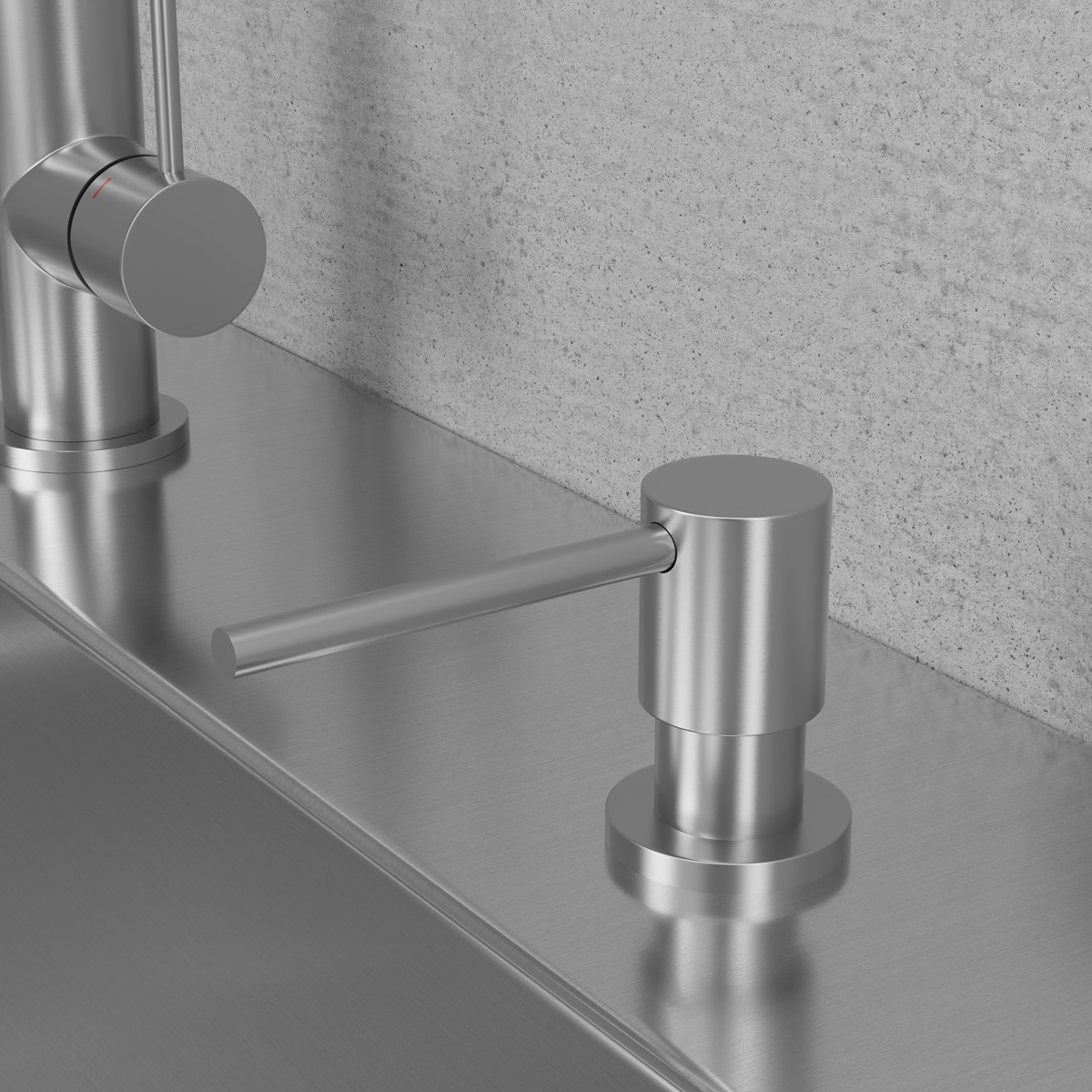 Steel Clean Dispenser Original Soap Pump