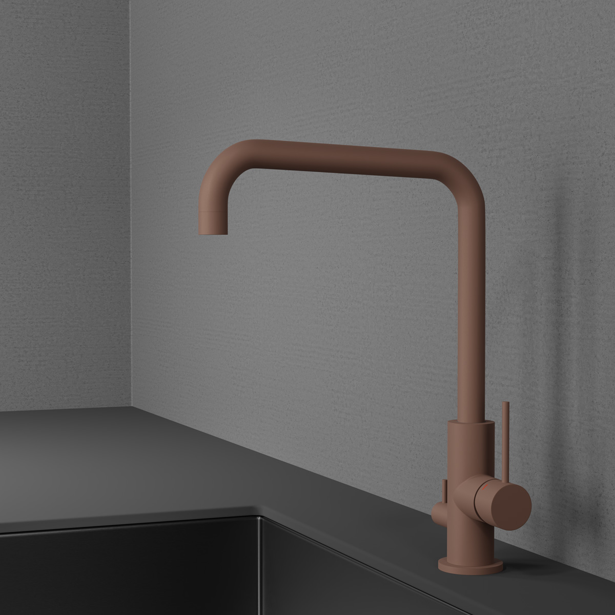 Kitchen Faucet Mood Rust D