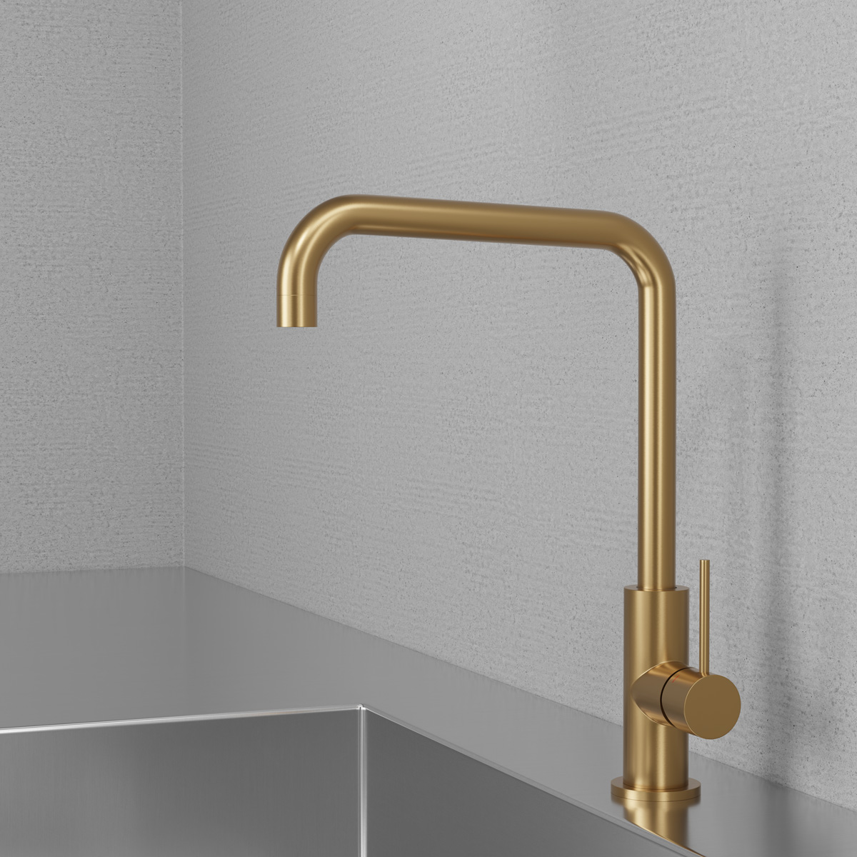 Kitchen Mixer Steel Mood Sand D
