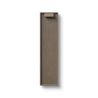 Front for cabinet base with pull-out fittings 20x80