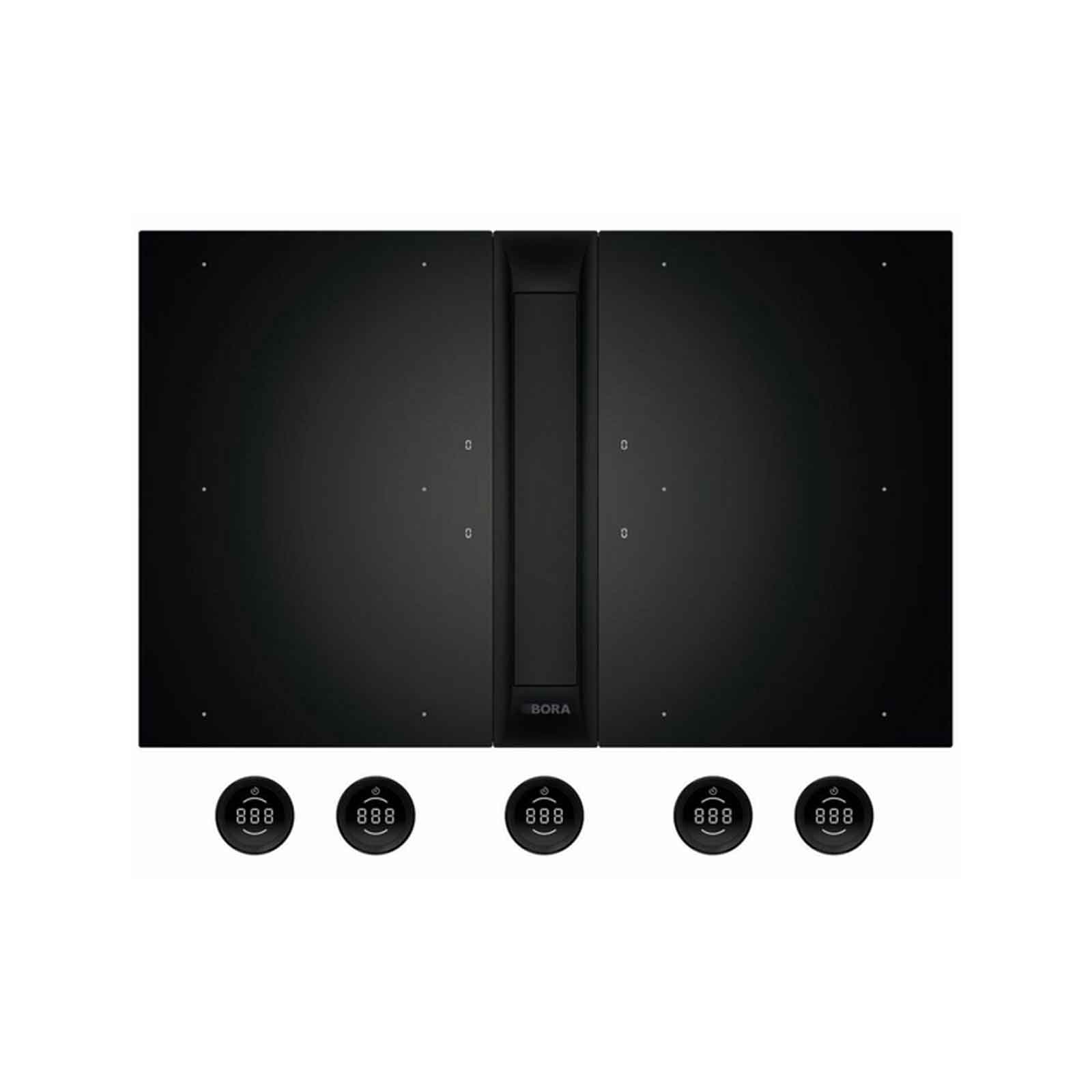 Professional 3.0 package, All black - with two flexible induction cooktops