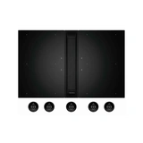 BORA Professional 3.0 paket, All black - med två st flexibla induktionshällar