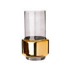 Smoked Gold Lobby Vase - M
