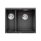 Diskho Subline 340/160-U Höger Silgranit Infino  Antracit