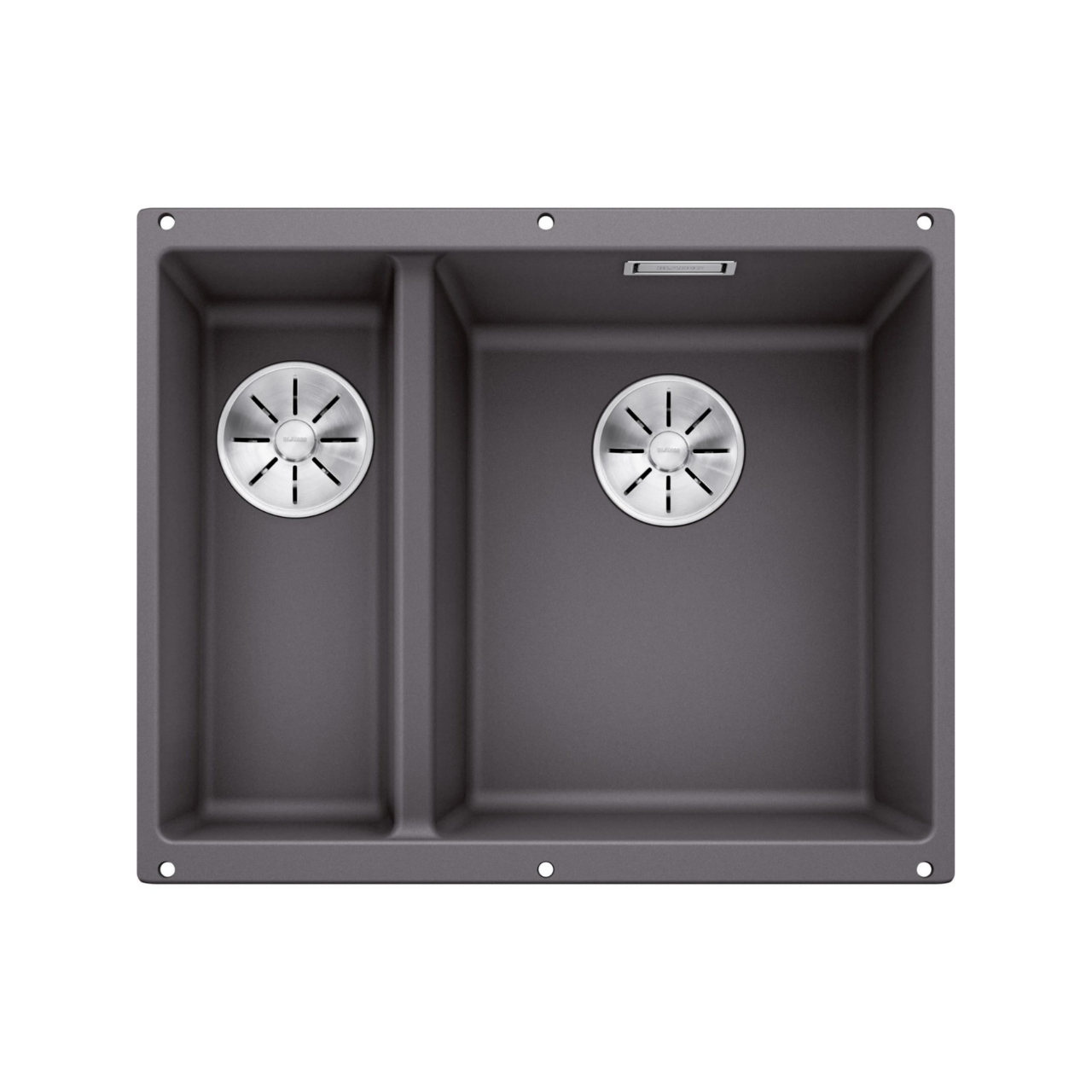 Diskho Subline 340/160-U Höger Silgranit Infino Klippgrå