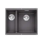 Subline 340/160-U Right Silgranit Infino Pebble Grey