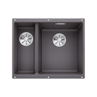 Subline 340/160-U Right Silgranit Infino Pebble Grey