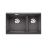 Subline 430/270-U Silgranit Infino Klippgrå Sink