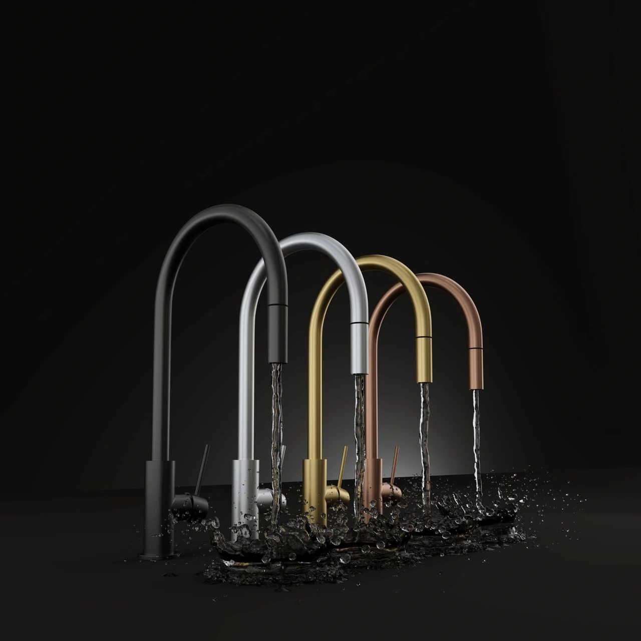 Kitchen Mixer Steel Accent Original