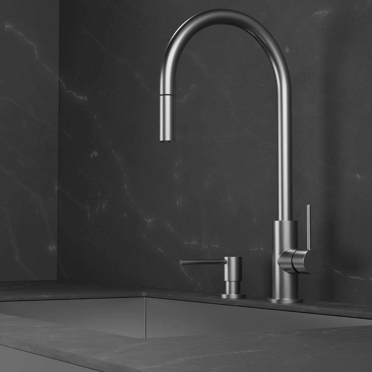 Kitchen Mixer Steel Accent Original