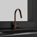 Köksblandare Steel Access Amber - Utan Diskmaskinsavst.