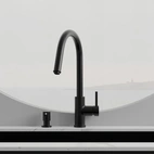 Köksblandare Steel Access Shadow - Utan Diskmaskinsavst.