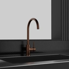 Kitchen Faucet Steel Curve Amber D