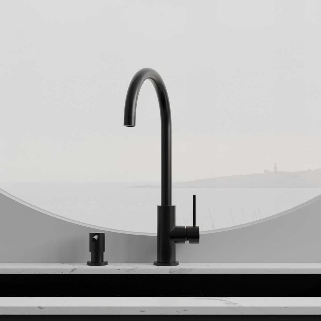 Kitchen Mixer Steel Equip Shadow D