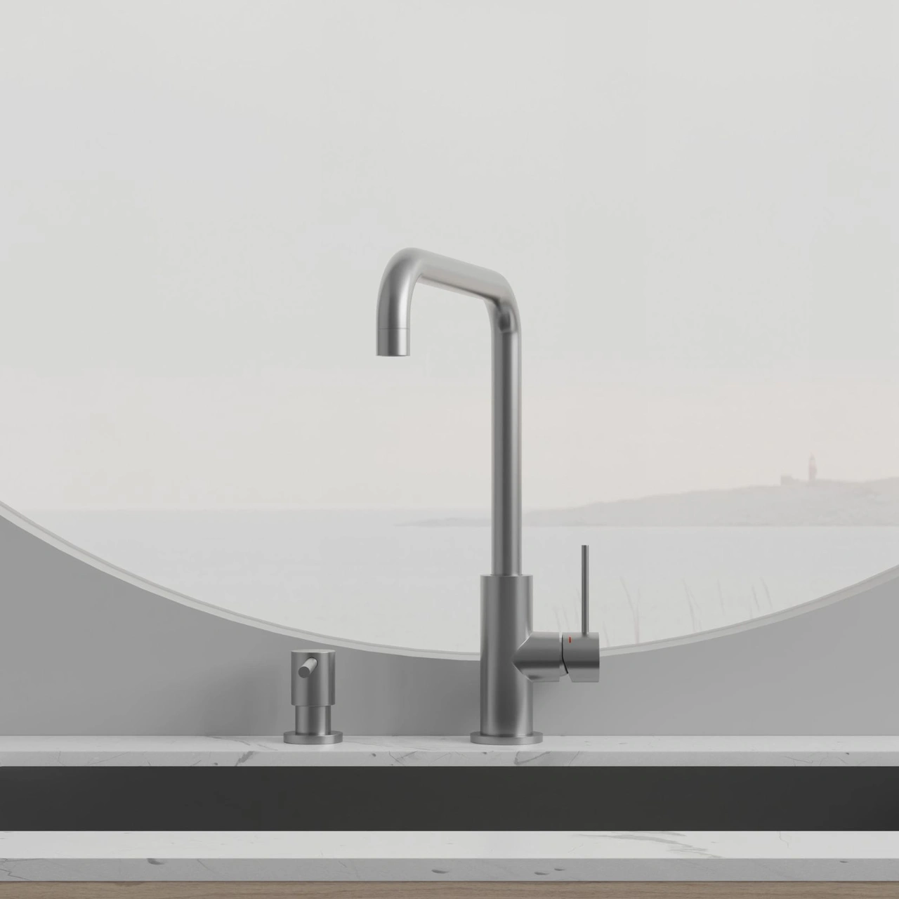 Köksblandare Steel Mood Original - Utan Diskmaskinavst.