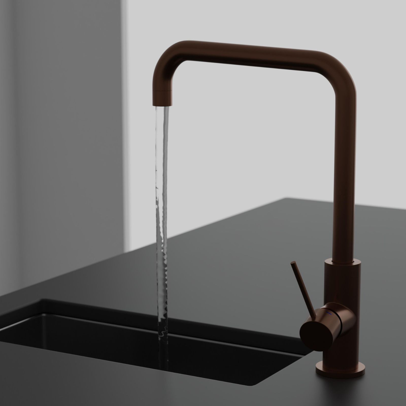 Köksblandare Steel Mood Amber - Utan Diskmaskinavst.