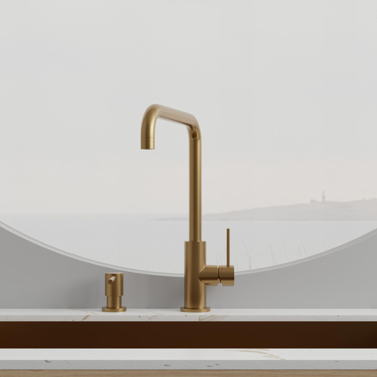 Kitchen Mixer Steel Mood Sand D