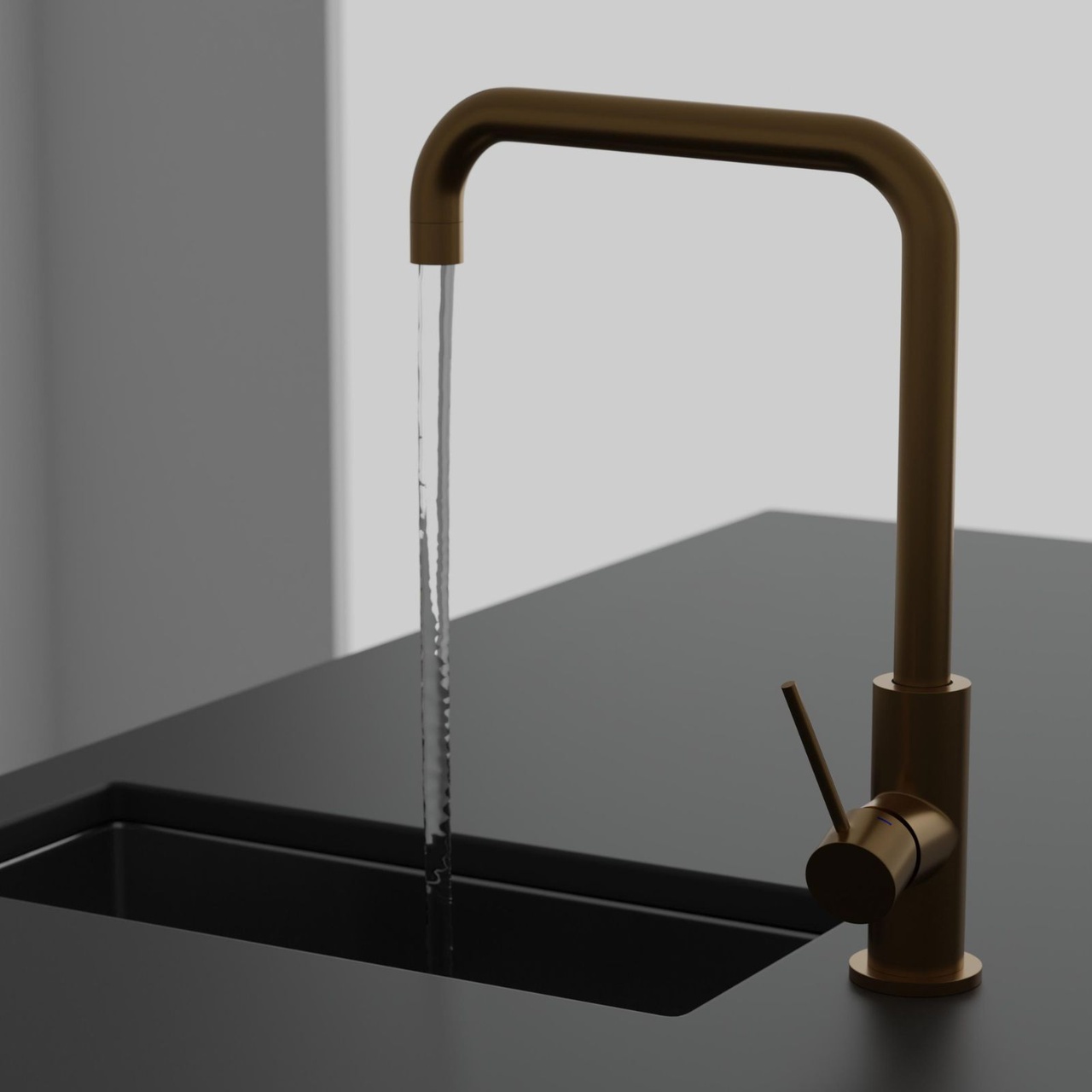 Kitchen Mixer Steel Mood Sand D