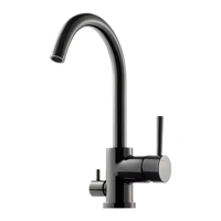 EVO184 Kitchen Mixer Black Chrome