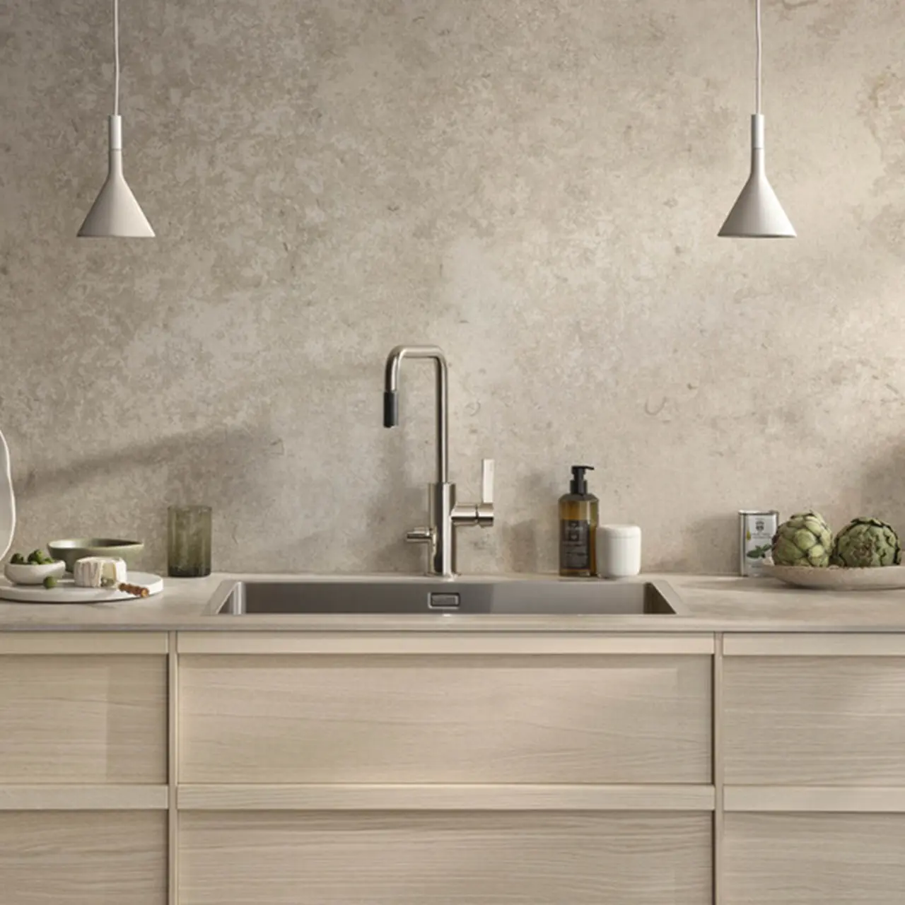 Kitchen Faucet ARM887 Brushed Nickel