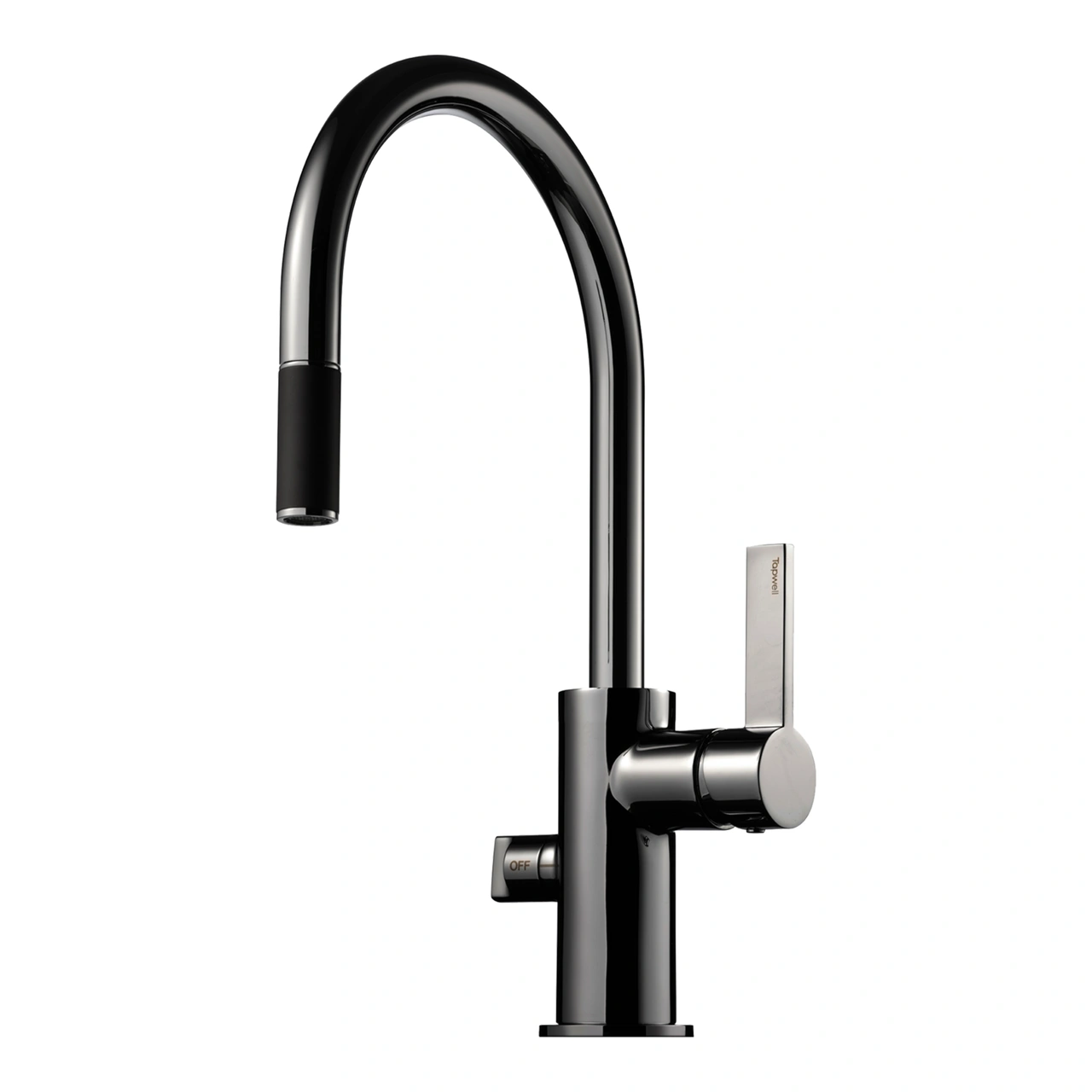 Kitchen Mixer ARM385 Black Chrome