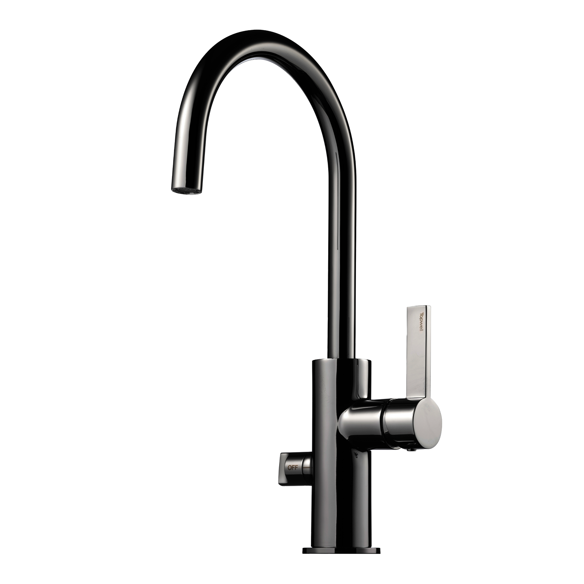 Tapwell Köksblandare ARM184 Black Chrome